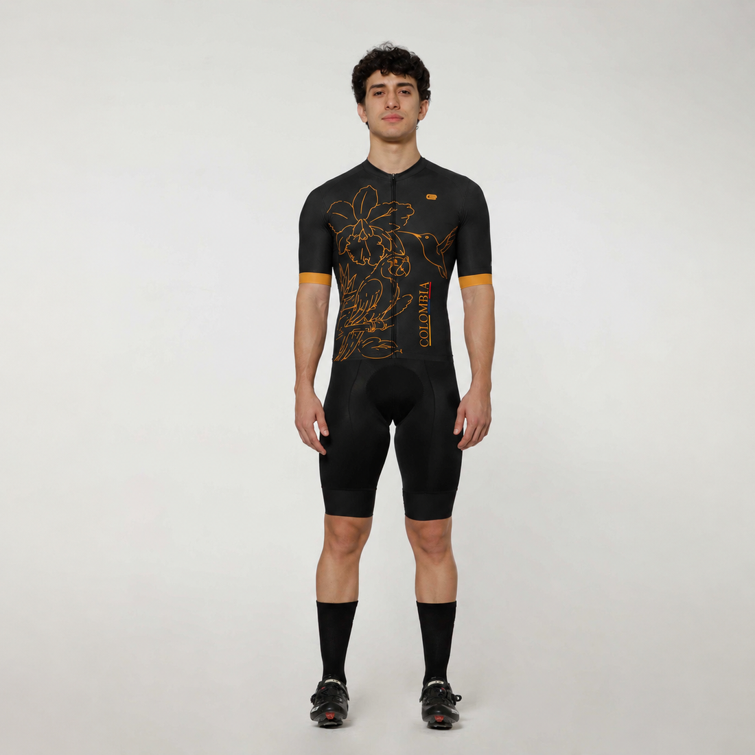 Jersey competencia Cocora infinito black MC Unisex