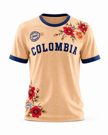 T-Shirt MC Colombia clasic Dama