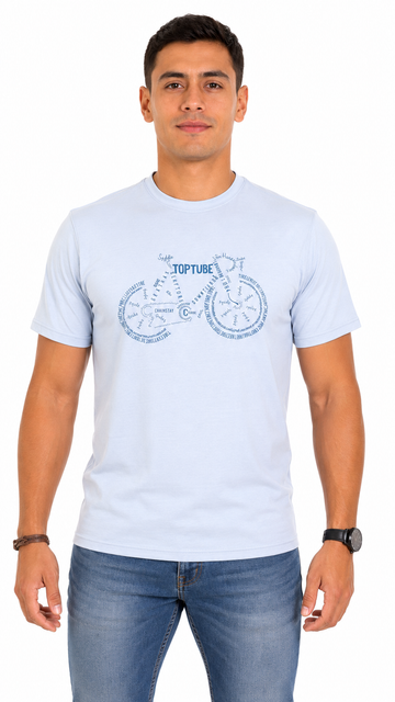 T-shirt MC masculina Top TUBE