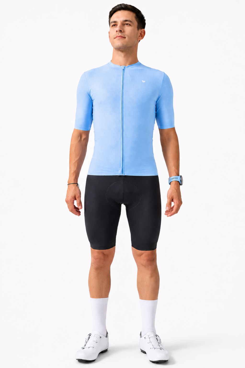 Jersey competencia Grey Blue MC Unisex