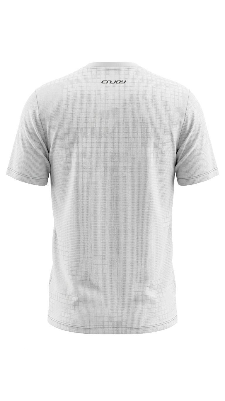 Camiseta Running Manga corta white