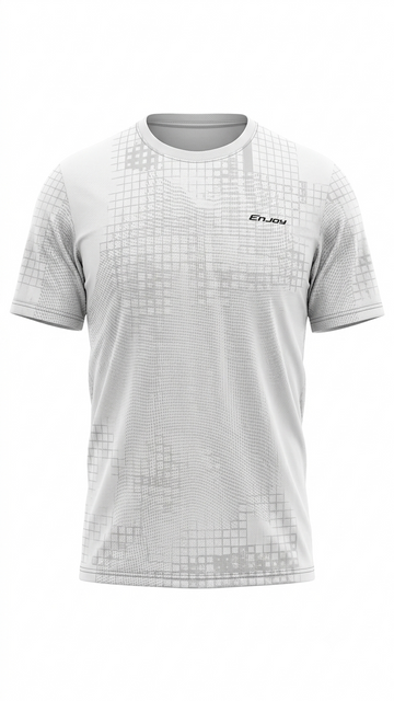 Camiseta Running Manga corta white