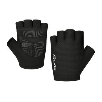 Guantes Cortos Black Mesh
