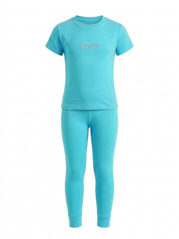 Conjunto niña Azul
