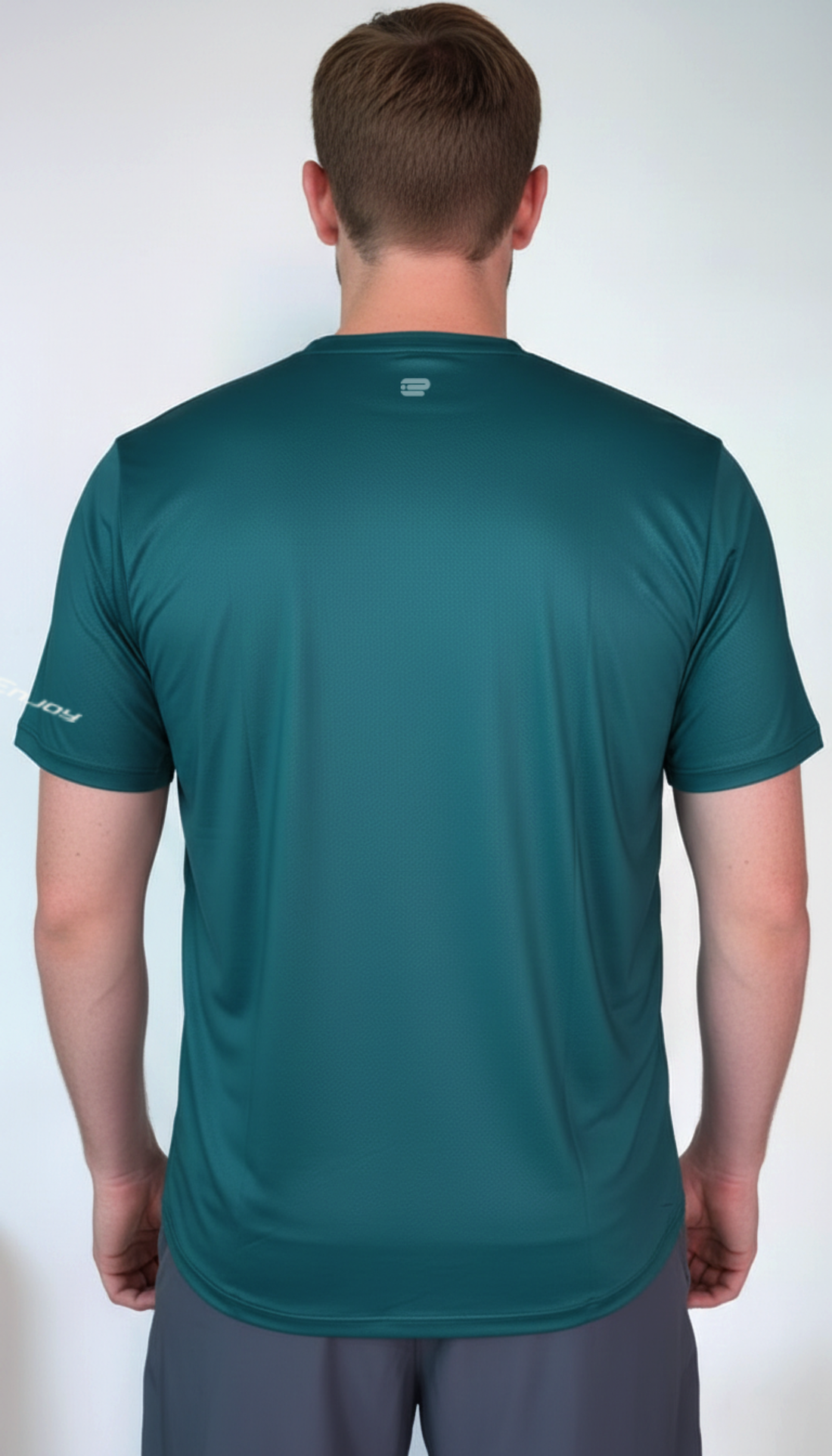 Camiseta Running Manga corta verde