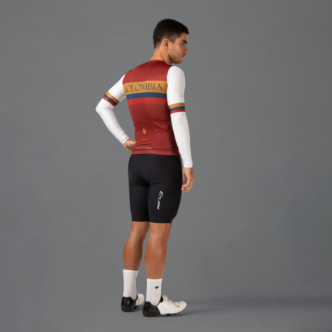 Cycling Jersey ML Colombia Classics Red Masculino