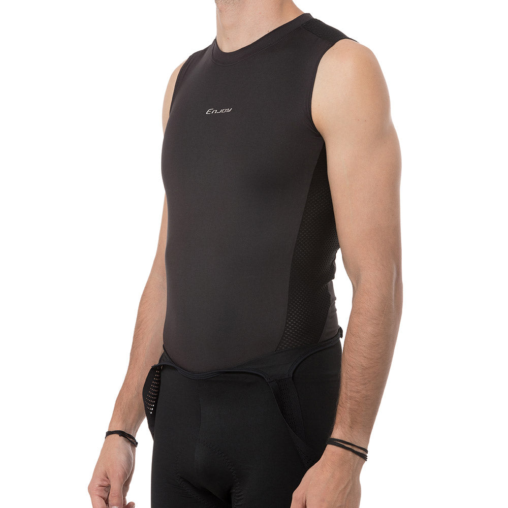 Basics Base Layer All Black Masculino