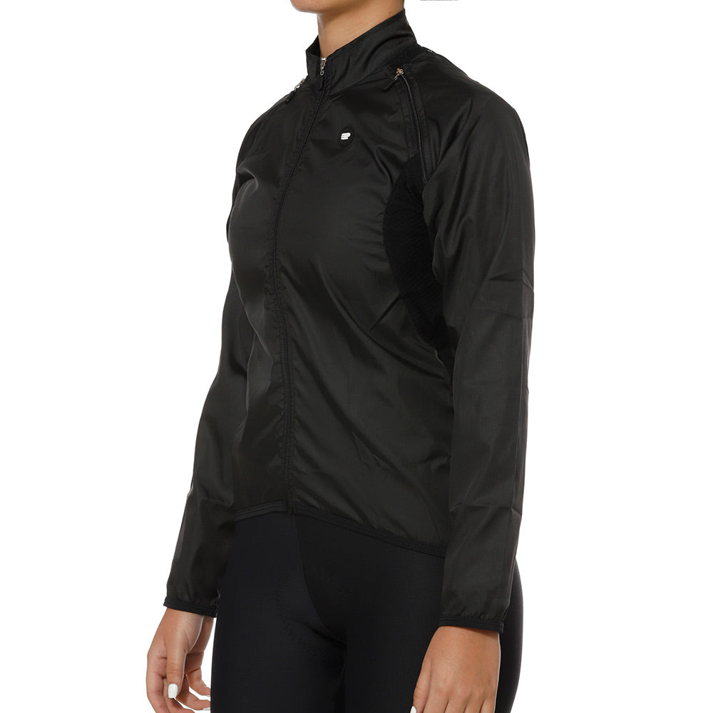 Basics<br>Chaqueta Convertible All Black<br>Femenina