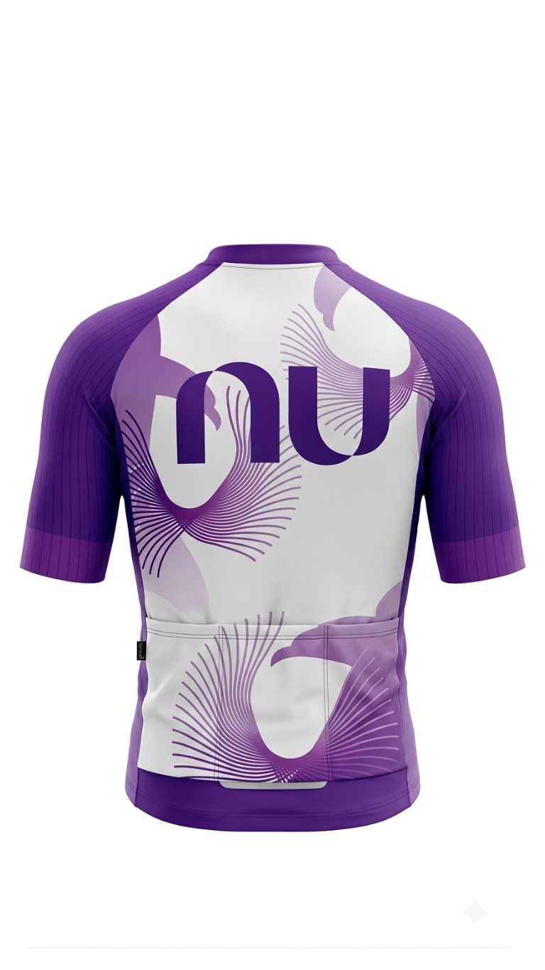 Jersey ciclismo MC División One - NU COLOMBIA Unisex blanco