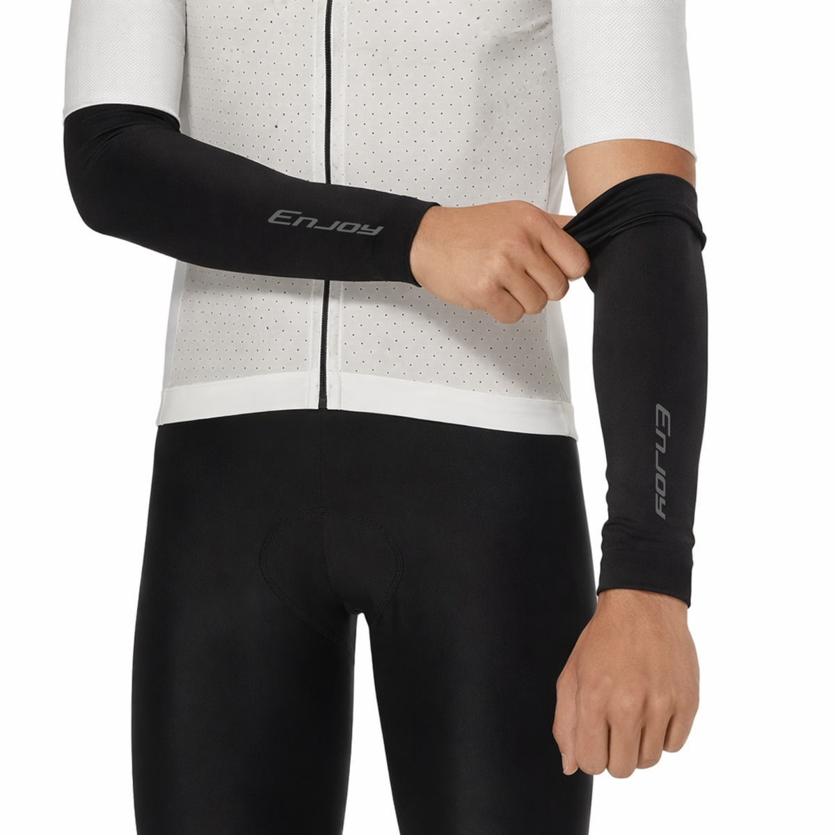 Basics Arm Warmers All Black - Enjoy Sportswear