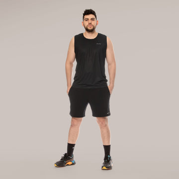 Tank Running Pro Black Masculino