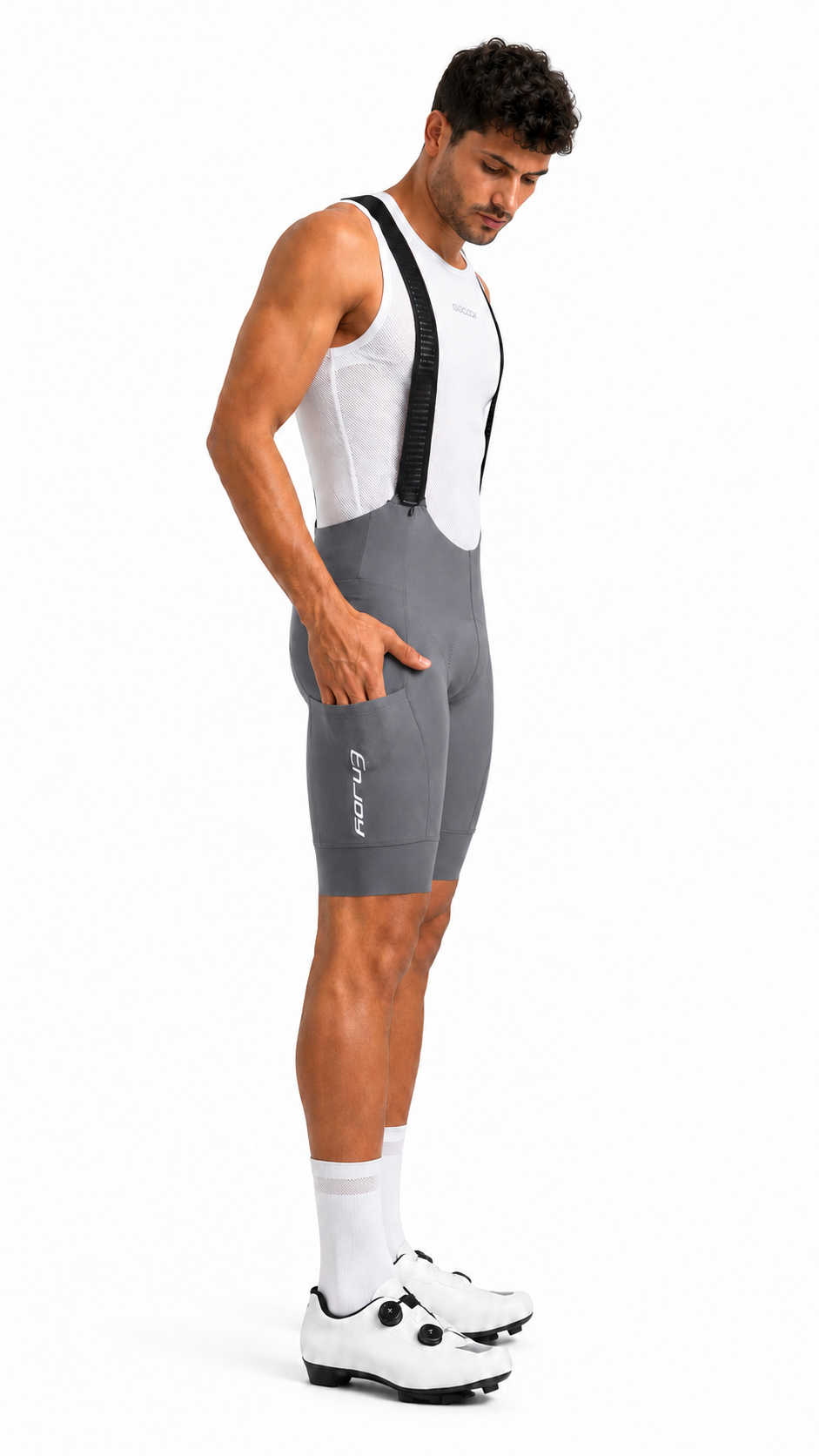 Pantaloneta Axis GREY con bolsillos Masculino